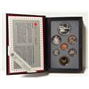 Image 1 : 1991 Royal Canadian Mint 7-coin proof set, featuring a commemorative silver dollar honoring the stea