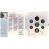 Image 2 : 2006 Oh! Canada! Gift Set featuring seven standard circulation coins with a Polar Bear theme.