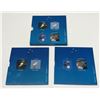 Image 5 : 1995 "Canada on the Wing" Birds of Canada Fifty Cent Silver Four-Coin Set issued by the Royal Canadi