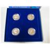 Image 3 : 1998 Royal Canadian Mint "Ocean Giants" sterling silver 50-cent four-coin set.