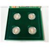 Image 3 : 1997 Royal Canadian Mint Sterling Silver Fifty Cent Four Coin Set titled "Canada's Best Friends".