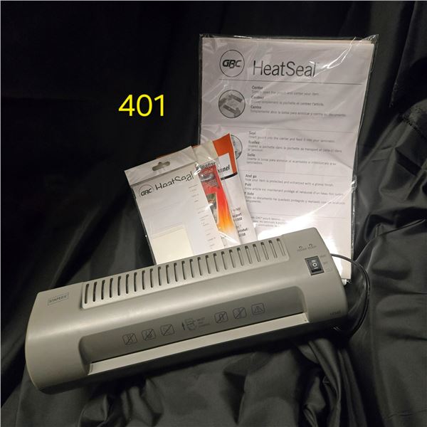 Staples Laminator & Sheets