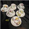 Image 1 : 6 Matching Tea Cups & Saucers