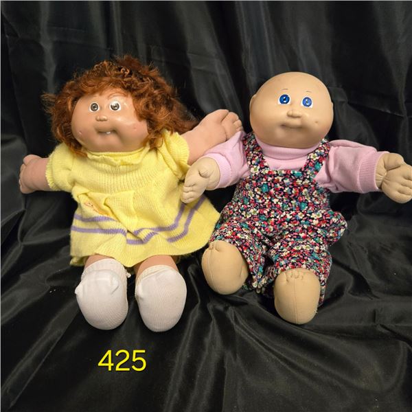 2 Cabbage Patch Dolls
