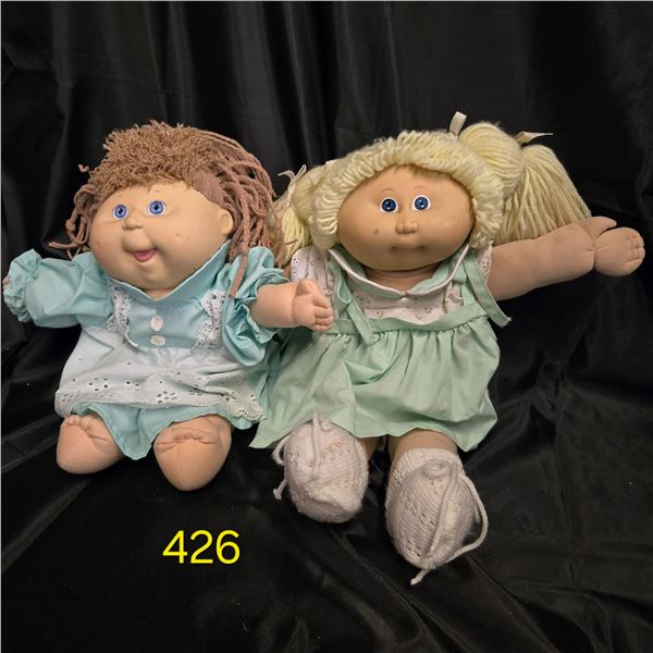 2 Cabbage Patch Dolls