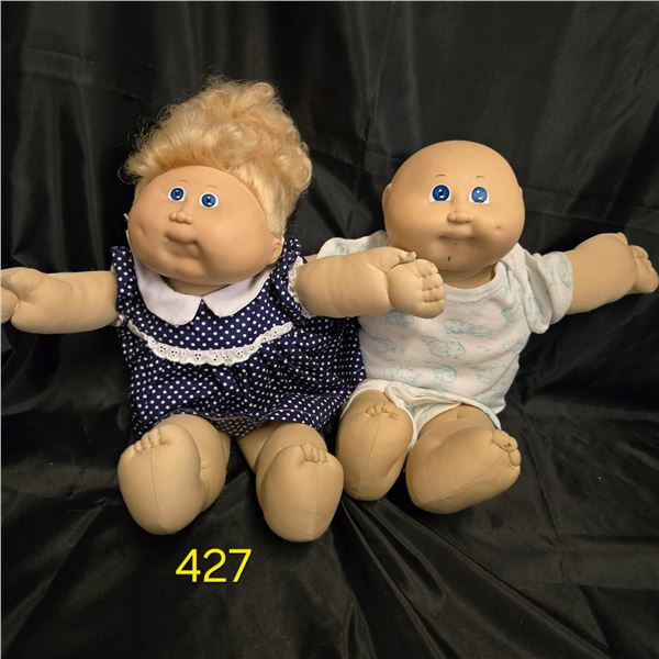 2 Cabbage Patch Dolls