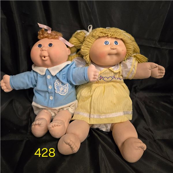 2 Cabbage Patch Dolls