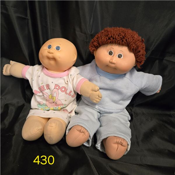 2 Cabbage Patch Dolls