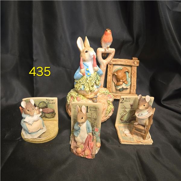 5 Pcs. The World of Beatrix Potter
