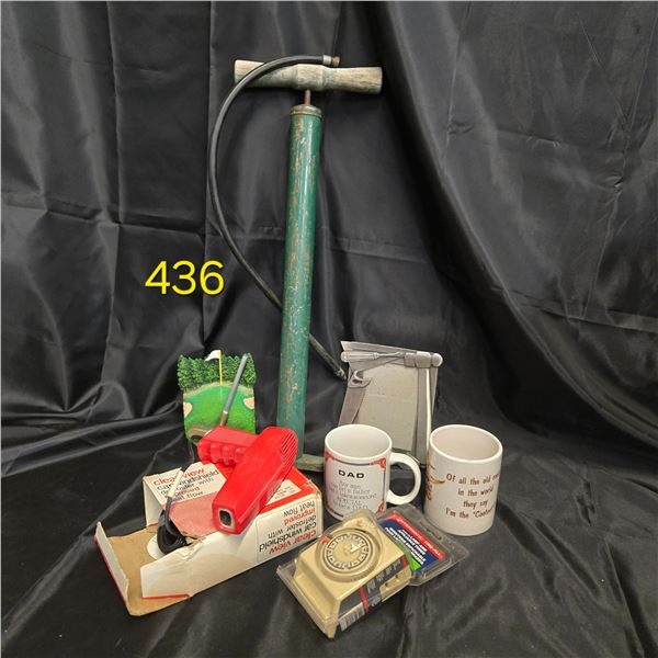 Vintage Tire Pump, Misc.