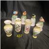 Image 1 : 4 Bird Bells & 4 Bird Bud Vases