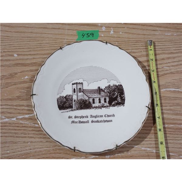 (1) Collector Churvh Plate MacDowall Sask