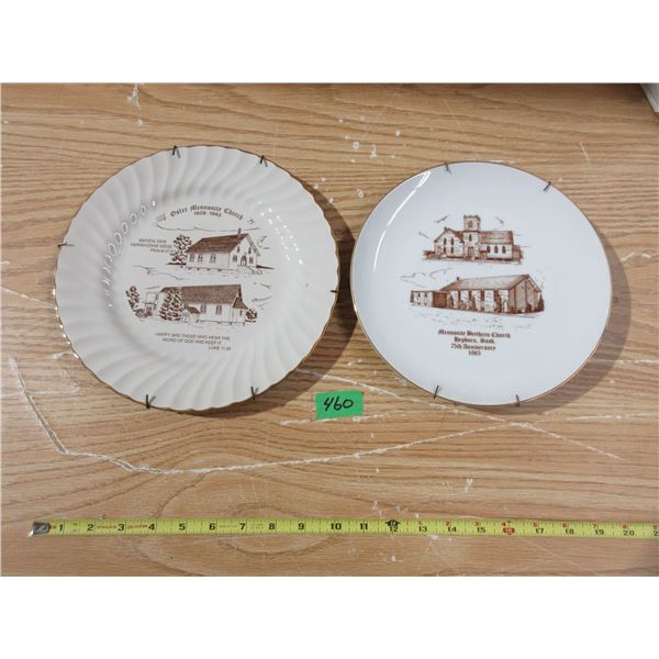(2) Collector Church Plates Osler and Hepburn
