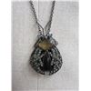 Image 2 : 18 Inch Necklace with Beetle Pendent