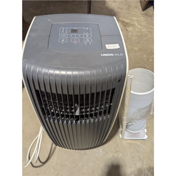 Portable air conditioner with remote
