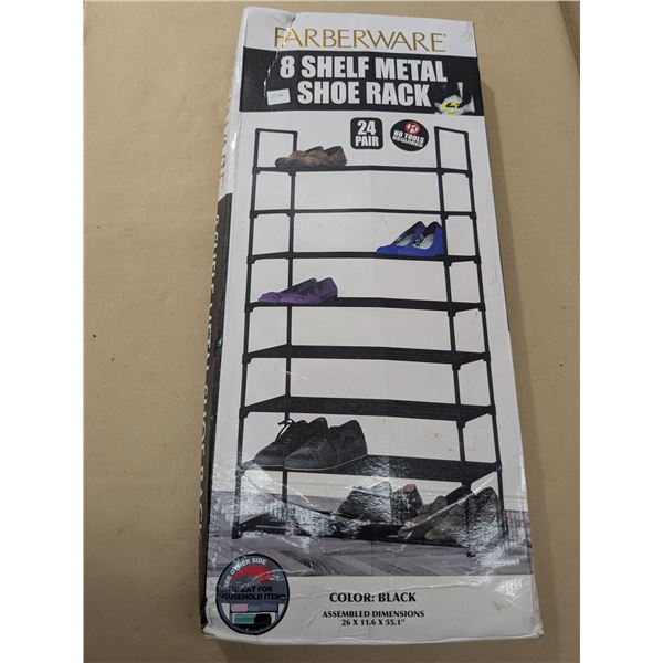 8 shelf household rack