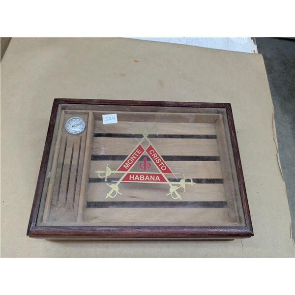 vintage cigar humidor