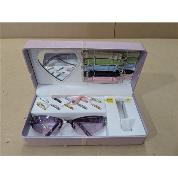 sunglasses/watch band set