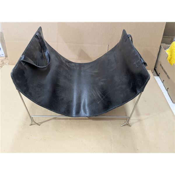 black storage stand