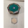 Image 2 : mini poker table coaster set