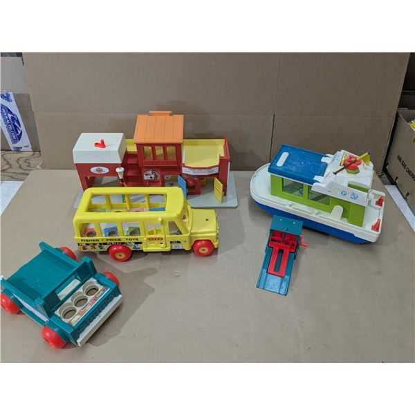bag of fisher price toys