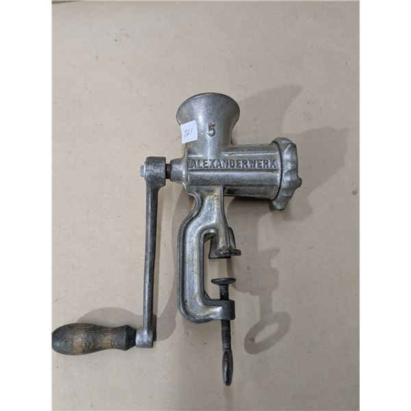meat grinder
