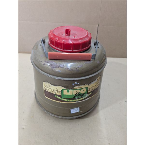 vintage insulated water jug