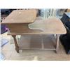 Image 1 : end table, 27x15x24"