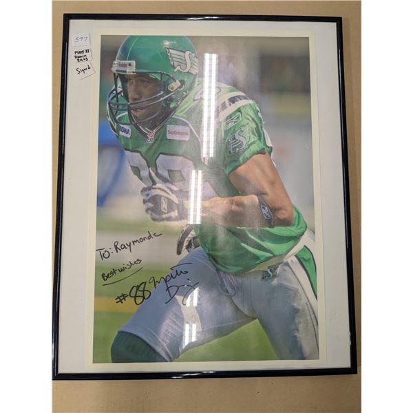 signed roughriders picture