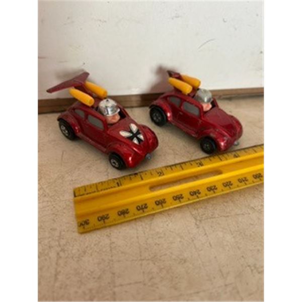 (2) Matchbox “Bugs” Toy Cars