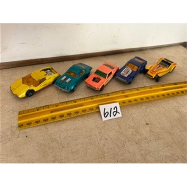 (5) Matchbox Toy Cars