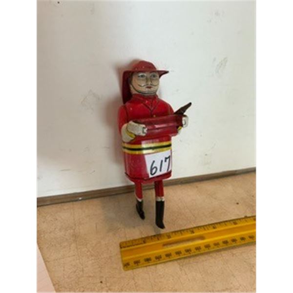 Vintage Mechanical Fireman (Missing Ladder)