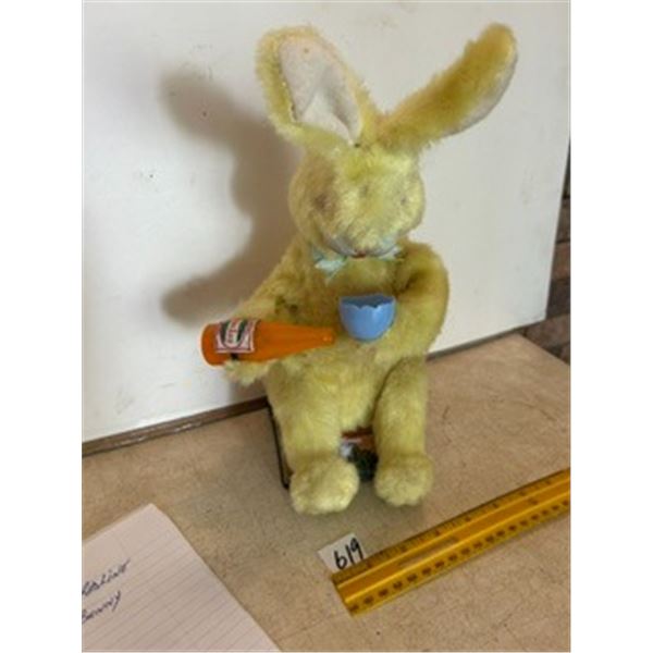1960’s Battery Operated “Carrot Juice” Pouring Bunny