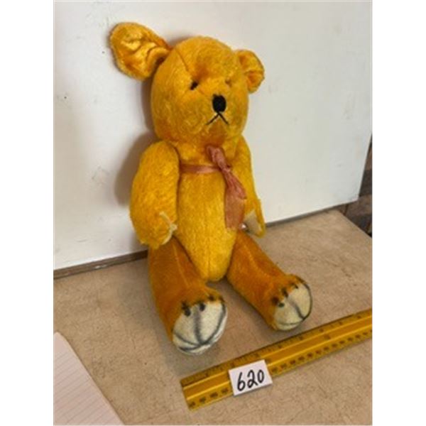 14” Tall Vintage Teddy Bear