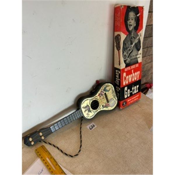 1953 Mattel “Cowboy Ge-Tar” 14”