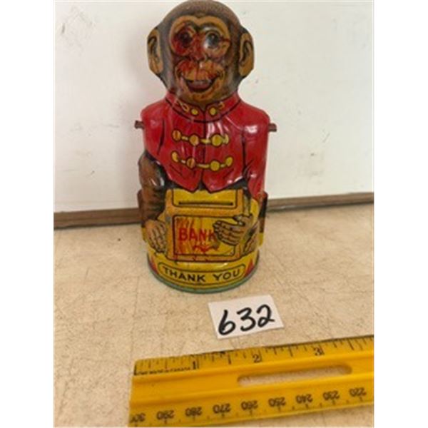 1950’s J. Chein Monkey Bank