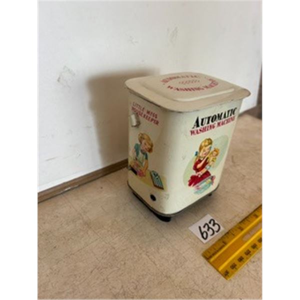 1950’s Wind-Up Toy Washing Machine (Working)