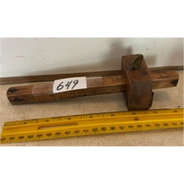 1886 Pat’d Measuring Guage