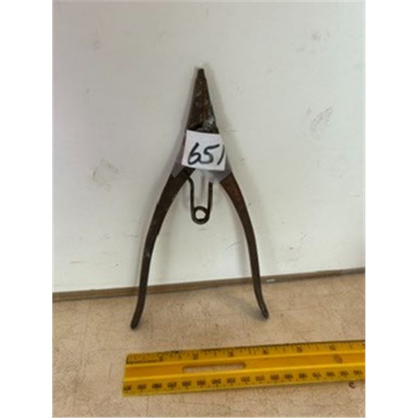 Vintage Spring Clip Plier