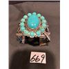 Image 2 : Turquoise Coloured Stone Bracelet