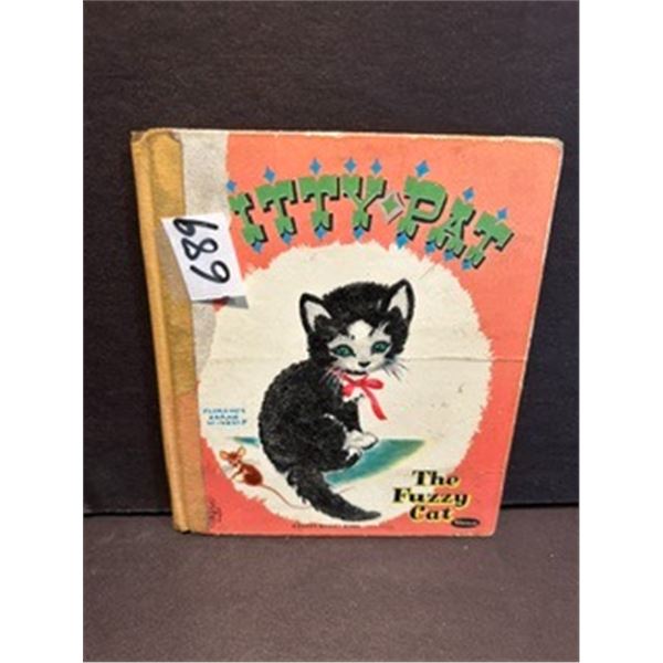 1954 “Pitty Pat the Fuzzy Cat” Children’s Book