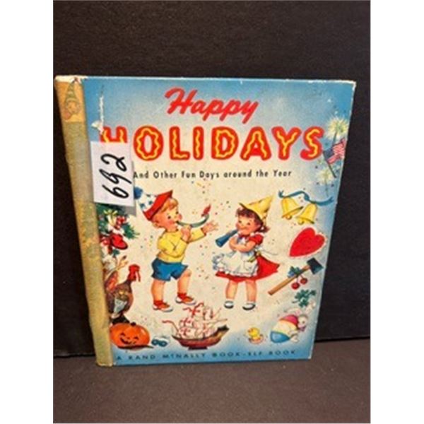 1958 “Happy Holidays” Children’s Book