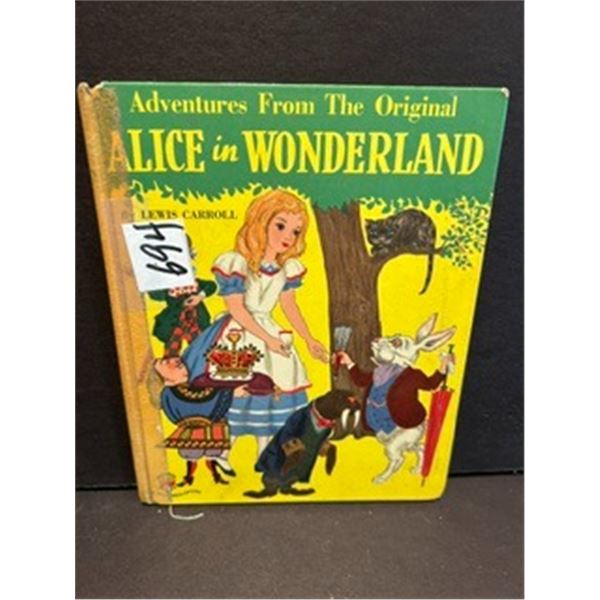 1951 “Alice in Wonderland” Children’s Book