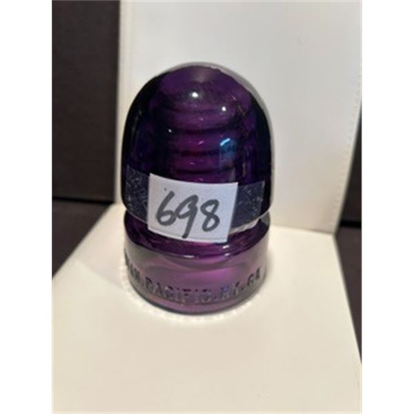 Vintage Purple Canadian Pacific Ry. Co. Insulator