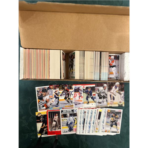 Box of Assorted Hockey Cards