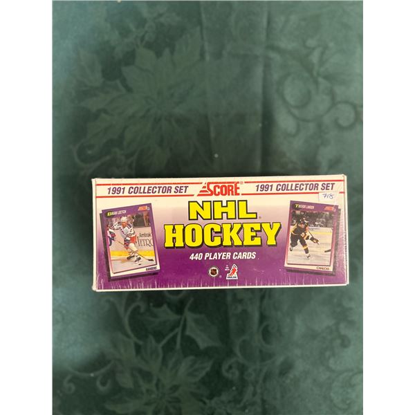 1991 Score Factory Sealed Hockey Card Set
