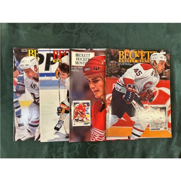 Beckett Magazines (4)