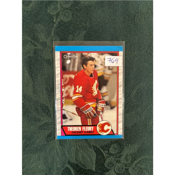 Theo Fleury - Rookie Card