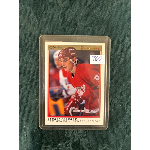 Sergei Federov - Rookie Card