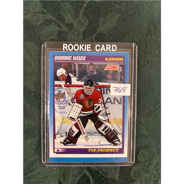 Domink Hasek - Rookie Card